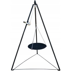    Trinožnik št. 1 - mali z litoželezno rešetko fi 535 mm ŽAR Z REŠETKO.