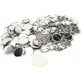 100 kosov praznih značk DIY komplet medaljonov, 44 mm