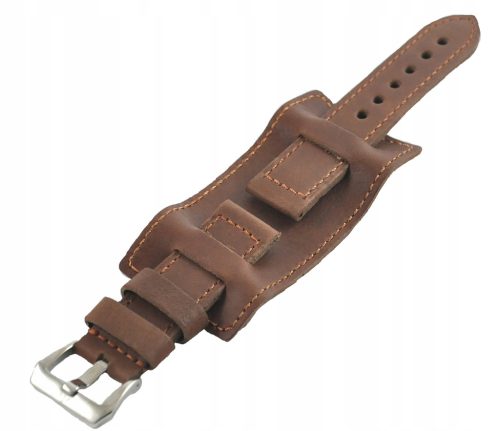 USNJEN PAS ZA URO Z RJAVO PODLOŽKO 0112.03.22 22mm