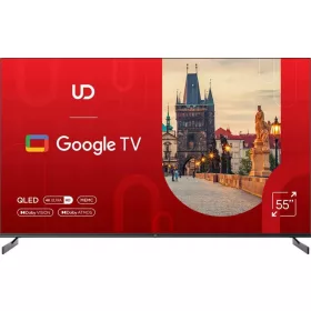   UD TV 55 INČ QLED ULTRA HD 4k SMART GOOGLE TV HDR SURROUND WIFI