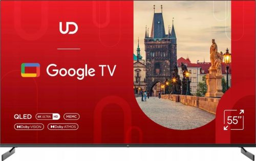 UD TV 55 INČ QLED ULTRA HD 4k SMART GOOGLE TV HDR SURROUND WIFI
