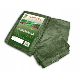 Ojačana zaščitna ponjava BRADAS, zelena, 90g, 3 x 5m