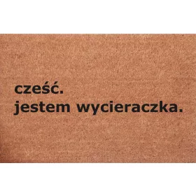  Slovenian Name: Zabavna kokosova vhodna podloga pod vrati - Predpražnik

SEO-Optimized Description:
Zabavna kokosova vhodna podloga pod vrati je idealna rešitev za vsak vhod! Izdelana iz naravnih koko