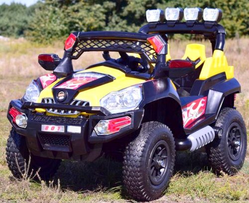 ELEKTRIČNI TERENSKI JEEP NAPIPLJENA PLATIŠČA 2x45W KLJUČ