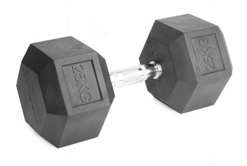 Heksa utež iz litega železa 25kg SOLID