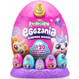   ZURU Rainbocorns Eggzania Presenečenja Manija plišasta maskota 1 kos