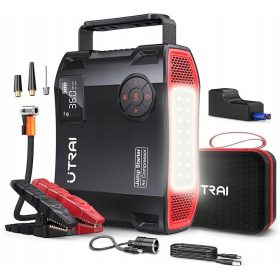   Optimized name: Močan zaganjalnik UTRAI JS-5 s kompresorjem, svetilko in Powerbankom

Optimized description: 
Močan zaganjalnik UTRAI JS-5 2000A 16000mAh je večnamenska naprava, ki združuje funkcional