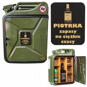 Kovček za alkohol z gravuro