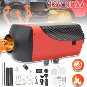   PARKIRNO OGREVANJE 12V 8KW Z LCD REZERVOARJEM DALJINSKI UPRAVLJALNIK