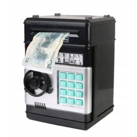   SEF ZAHRANJEN ZA HRANJENJE DENARJA BANKOMAT ZA KOVANCE BANKOVCI + ELEKTRONSKI PIN