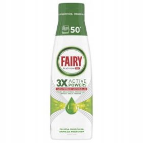   FAIRY PLATINUM GEL ZA POMIVANJE POSODE ACTIVE POWER 900 ML 50 PRANJA
