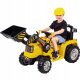 Koparka za otroke, električna z 2x 25W motorjem, daljinskim upravljanjem, LED lučmi in 12V zavoro