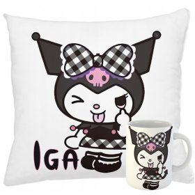 Kuromi Zabavni Set Skodelice in Blazine