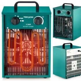   ELEKTRIČNI GRELEC 3v1 FARELKA TERMOSTAT 3,3kW PRENOSNI MOČAN 3300W