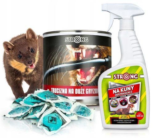 Zatiranje kune - Učinkovit repelent + strup za kune 1,5kg