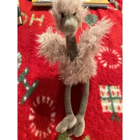 Pelenačka maskota piščanček noj Bonbon Ostrich 25 cm