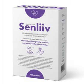   Senliiv - Naravna podpora za zdrav in miren spanec, 60 kapsul