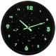 Stenska ura Vesoljska tema - Fluorescenčna ura, ki sveti v temi - 29 cm