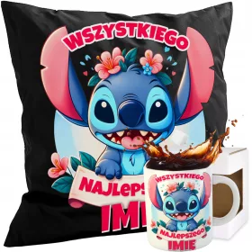   SET ČRNA BLAZINA SKODICA LILO IN STICH STITCH ANGEL OTROŠKO DARILO 4