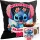 SET ČRNA BLAZINA SKODICA LILO IN STICH STITCH ANGEL OTROŠKO DARILO 4