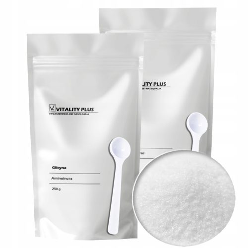 Glicin v prahu - bistvena aminokislina za zdravo telo, paket 2