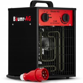   BAUMR-AG električni grelnik 5,0 kW 5000W ventilator 400V moč