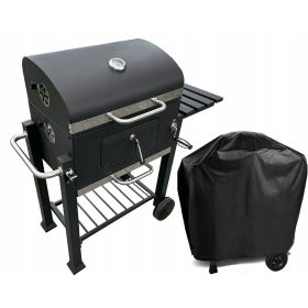  Veliki žar na oglje, litoželezna rešetka 113,5x50x107 cm