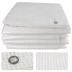 Vsestranska armirana prozorna platna 8x10m 100g UV odporna