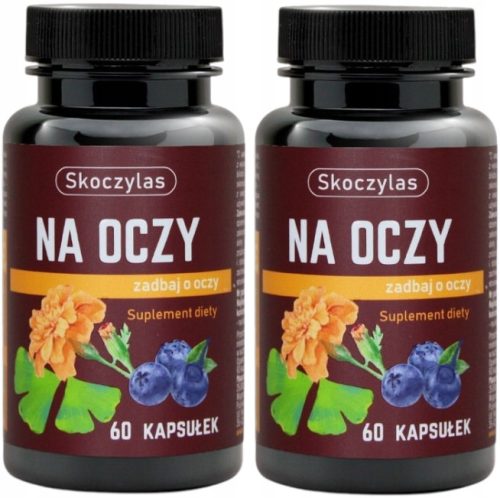 Kapsule za izboljšanje vida z izvlečki borovnic in ginka - 2 x 60 kapsul