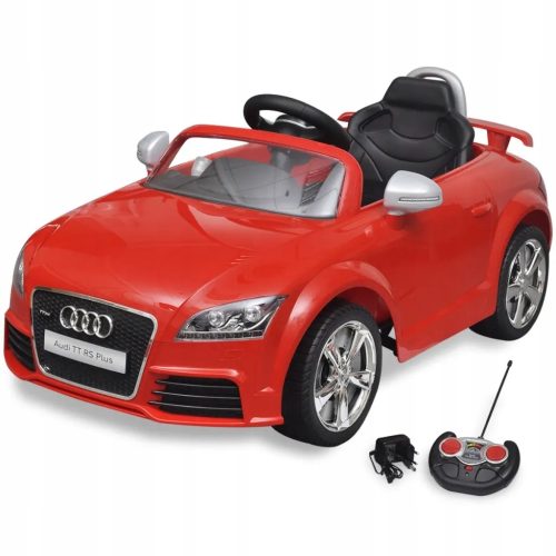Električni avtomobil Audi TT RS s daljincem, rdeč