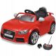 Električni avtomobil Audi TT RS s daljincem, rdeč