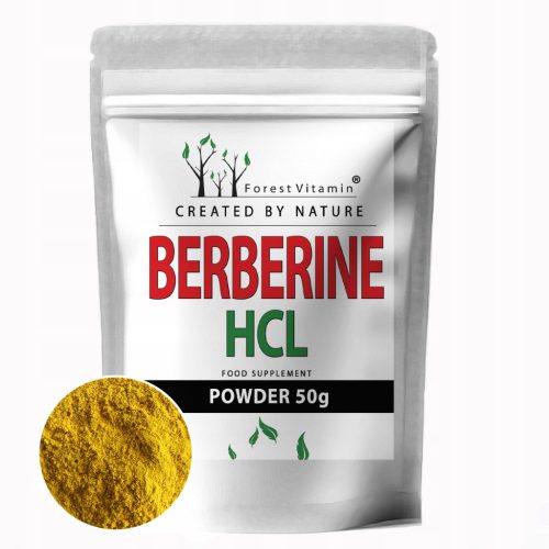 Berberin HCL Ekstrakt - Naravni dodatek za boljše zdravje, 50g + merilna žlička