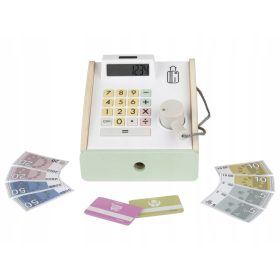 Drevesena igralna blagajna za otroke