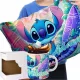 SET VELIKA BLAZINA SKODICA IME LILO STICH STITCH OTROŠKO ROJSTNODNEVNO DARILO