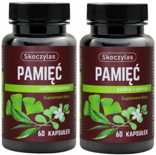 Naravni Prehranski Dodatek z Ekstraktom Ginka in Bakope - 2 x 60 Kapsul