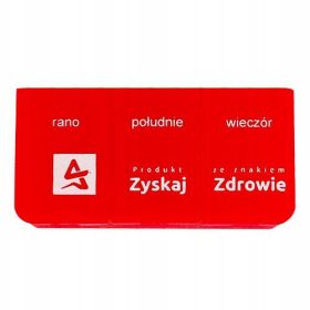 Dnevna organizator za zdravila s 3 predelki na dan