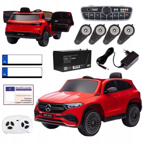 Električni Mercedes AMG EQA 250 Rdeči 4x4