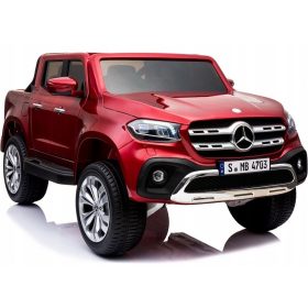    MERCEDES X LICENCA, 4X4, 2x12V MP4 PANEL, 5 TOČKOVI PAS, MEHKA PLATIŠČA
