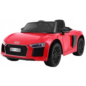   Električni avtomobil Audi R8 Spyder Red EVA Daljinski upravljalnik z brezplačnim zagonom Radio MP3
