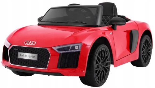 Električni avtomobil Audi R8 Spyder Red EVA Daljinski upravljalnik z brezplačnim zagonom Radio MP3