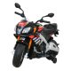 OTROŠKI ELEKTRIČNI MOTOR APRILIA TUONO V4, ČRNI + MP3 PLOŠČA + EVA KOLESA
