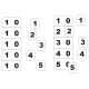 Seguina karte MONTESSORI za razvoj matematičnih spretnosti