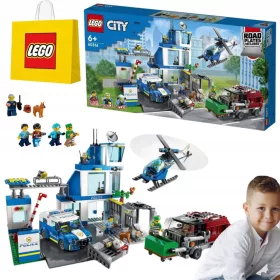   LEGO CITY 60316 POSTAJA POLICIJE Z GRADNIMI OPEKAMI IN VOZILI