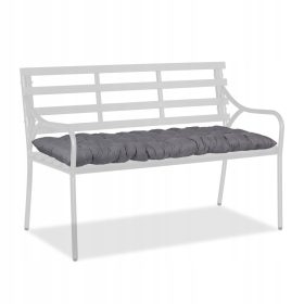 Vzglavnik Relaxdays za klop 50 x 118 x 7 siv