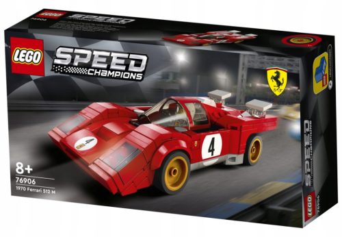LEGO Speed Champions 1970 Ferrari 512 M Zabavna Igrača 76906