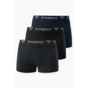   Eleganten paket 3 brezšivnih moških boksaric Trec TW BOXER SHORTS 160 MIX, velikost XL