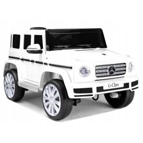    Mercedes G500 licenciran akumulatorski avto za otroke bele barve