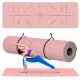 FITNES PODLOGA za vadbo JOGE, gimnastična TPE, PROTIZDRSNA, debela PODLOGA