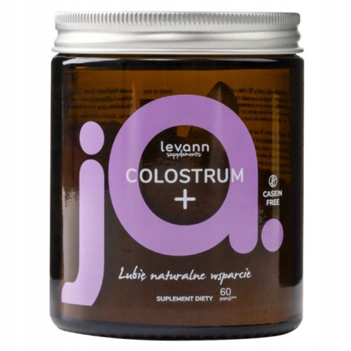 Levann „jA” Colostrum +: Naravna podpora za močan imunski sistem, 60 g