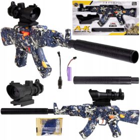 PUŠKA ZA GEL ŽOGICE AK-47 Kalašnikov DARILO